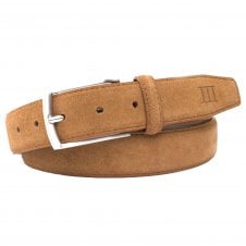 Tresanti Cognac Men's Suede Belt