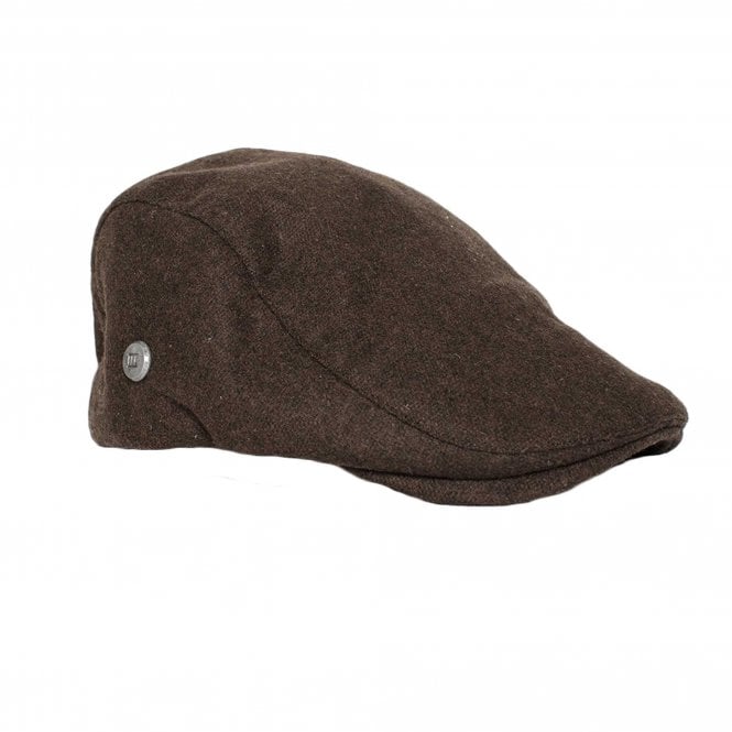 Tresanti Dark Brown Flat Cap