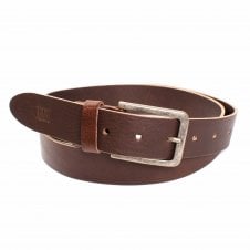 Tresanti Ebby Dark Brown Men's Full Grain Italian Leather Belt