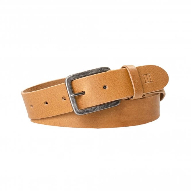 Tresanti Ebby Light Tan Brown Men's Full Grain Italian Leather Belt