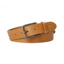 Tresanti Ebby Tan Brown Men's Full Grain Italian Leather Belt