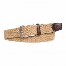 Tresanti Erling Beige Men's Braided Belt
