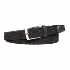 Tresanti Erling Black Men's Braided Belt