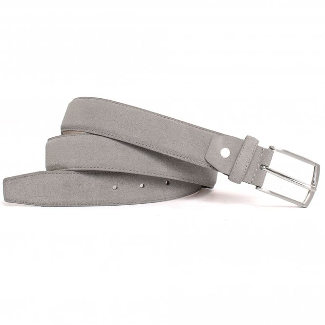 Tresanti Esra Grey Men's Suede Belt