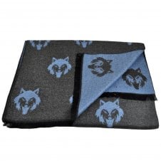 Tresanti Grey & Light Blue Reversible Scarf