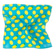 Tresanti Lemons Silk Pocket Square Handkerchief