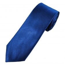 Tresanti Reale Blue Vertical Weave Silk Men's Designer Tie