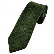 Tresanti Reale Olive, Green & Navy Blue Chevron Patterned Men's Silk Tie