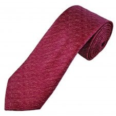 Tresanti Reale Shade of Pink Textured Men's Silk Designer Tie