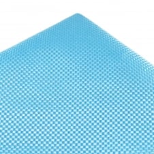 Tresanti Sky Blue Micro Checked Silk Pocket Square Handkerchief
