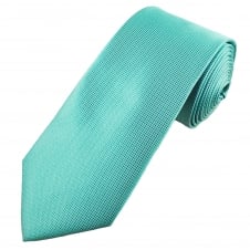 Turquoise Micro Pattern Men's Extra Long Tie