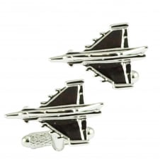 Typhoon Jet Novelty Aircraft Cufflinks