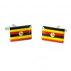Uganda Flag Cufflinks