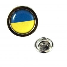 Ukraine Flag Lapel Pin Badge