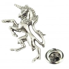 Unicorn of Scotland Pewter Lapel Pin Badge