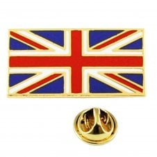 Union Jack Flag Lapel Pin Badge