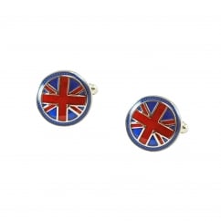 Union Jack Flag Novelty Cufflinks