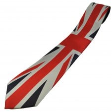 Union Jack Flag Novelty Tie