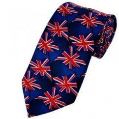 Union Jack Flag Novelty Tie