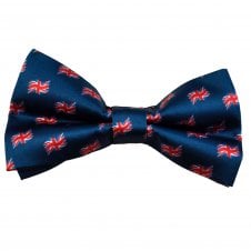 Union Jack Novelty Bow Tie