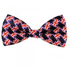 Union Jack Novelty Bow Tie