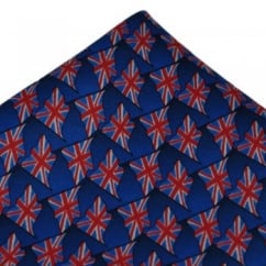 Union Jack Silk Handkerchief