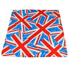 Union Jack Silk Pocket Square Handkerchief