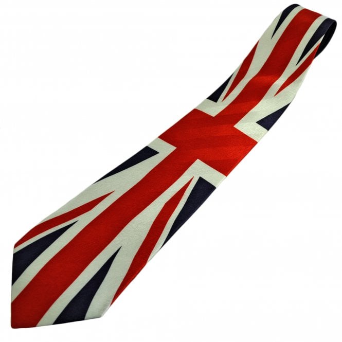 United Kingdom, Union Jack Flag Men's Silk Novelty Tie