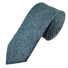 Van Buck Blue Check 100% Wool Tie
