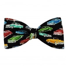 Van Buck Classic Cars Cotton Men's Bow Tie