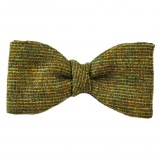 Van Buck Green Check 100% Wool Bow Tie
