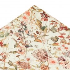 Van Buck Ivory Floral Pocket Square Handkerchief Made with Liberty Fabric