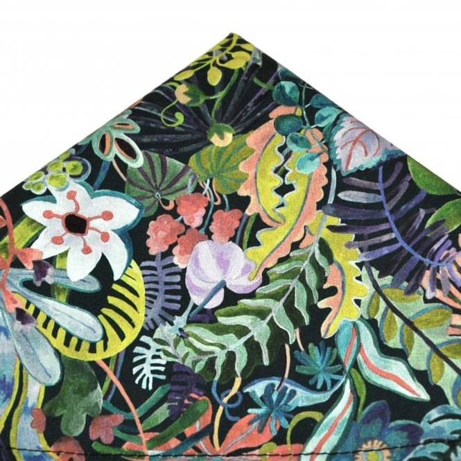 Van Buck Jungle, Flowers and Plants Pocket Square Handkerchief Made with Liberty Fabric
