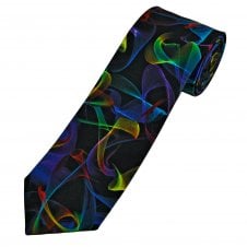 Van Buck Laser Beam Pattern Cotton Men's Tie