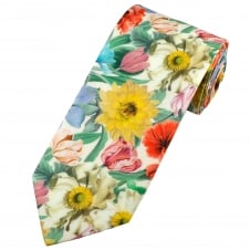 Van Buck Meadow Medley Floral Men's Tie Made with Liberty Fabric