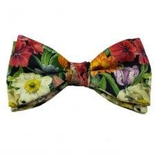 Van Buck Melody Blooms Flower Pattern Men's Bow Tie Made with Liberty Fabric