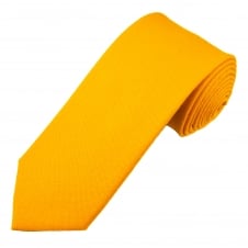 Van Buck Plain Mustard Yellow Lambswool Tie
