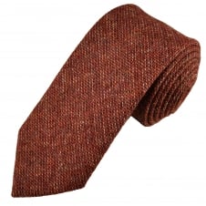 Van Buck Red Check 100% Wool Tie