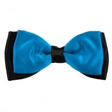 Van Buck Royal Blue & Black Double Coloured Men's Bow Tie