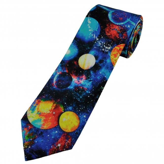 Van Buck Solar System Cotton Men's Tie