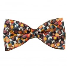 Van Buck Winter Berry Men's Designer Bow Tie Made with Liberty Fabric