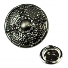 Viking Shield Lapel Pin Badge