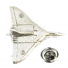 Vulcan Bomber Pewter Lapel Pin Badge