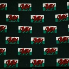 Wales Flag Novelty Pocket Square Handkerchief