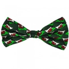 Wales Flag Silk Bow Tie