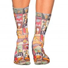 Wigglesteps Beer Themed Organic Cotton Blend Socks