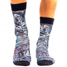 Wigglesteps Music Themed Organic Cotton Blend Socks