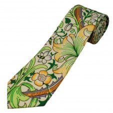 William Morris Golden Lily Cotton Men's Designer Tie