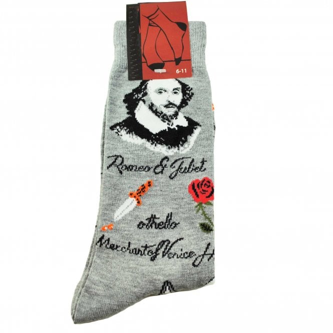 William Shakespeare Men's Novelty Socks