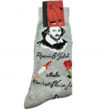William Shakespeare Men's Novelty Socks